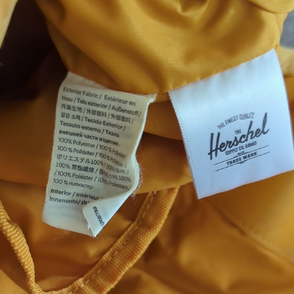 Yellow 💛 Herschel Supply Company Orange Belt Bag with Adjustable Strap - Picture 8 of 10